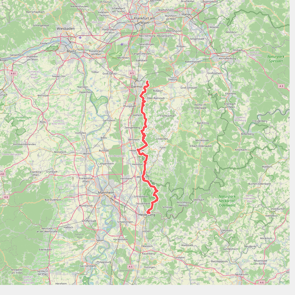Odenwald-Vogesen-Weg Teil 1