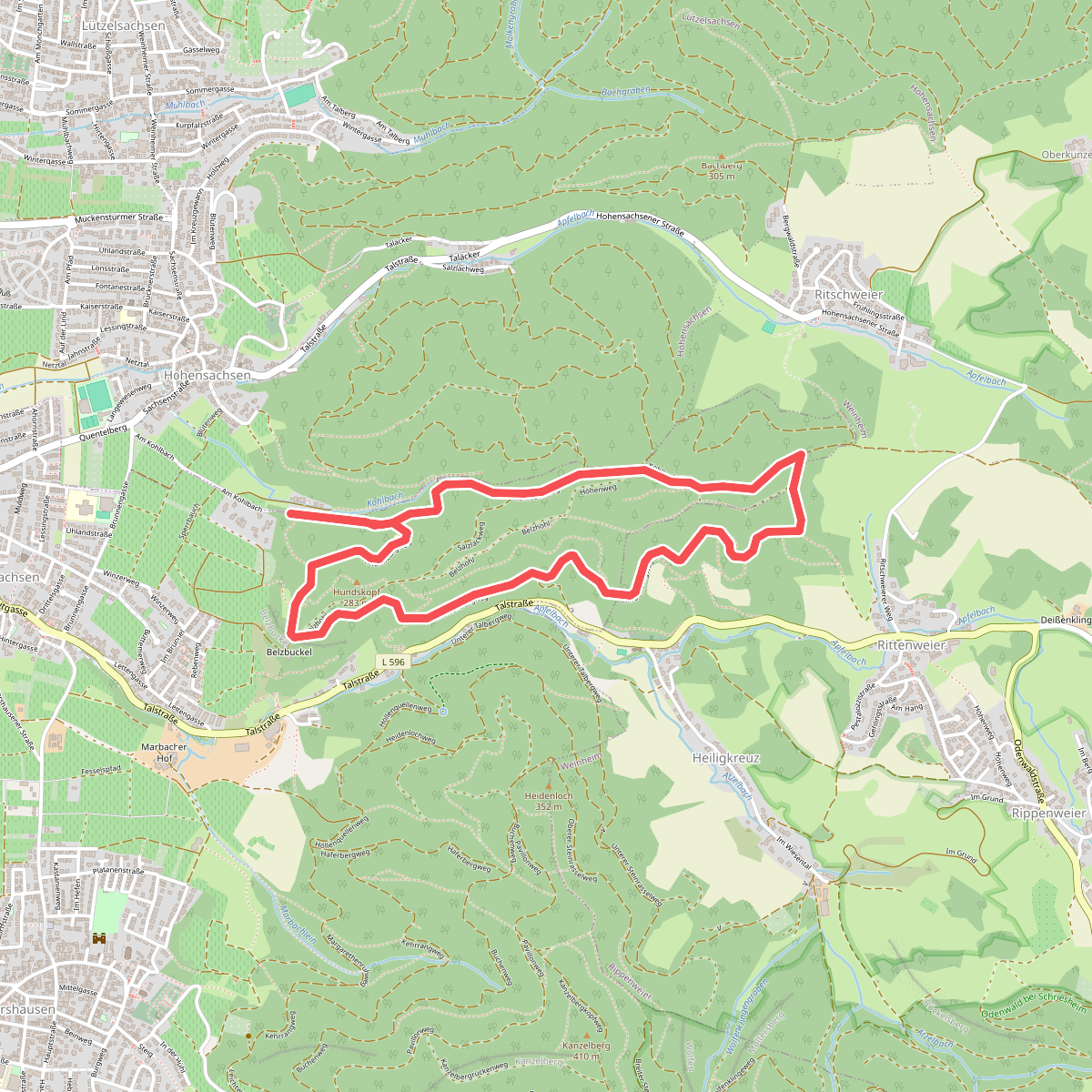 Rundwanderweg Kohlbach 2