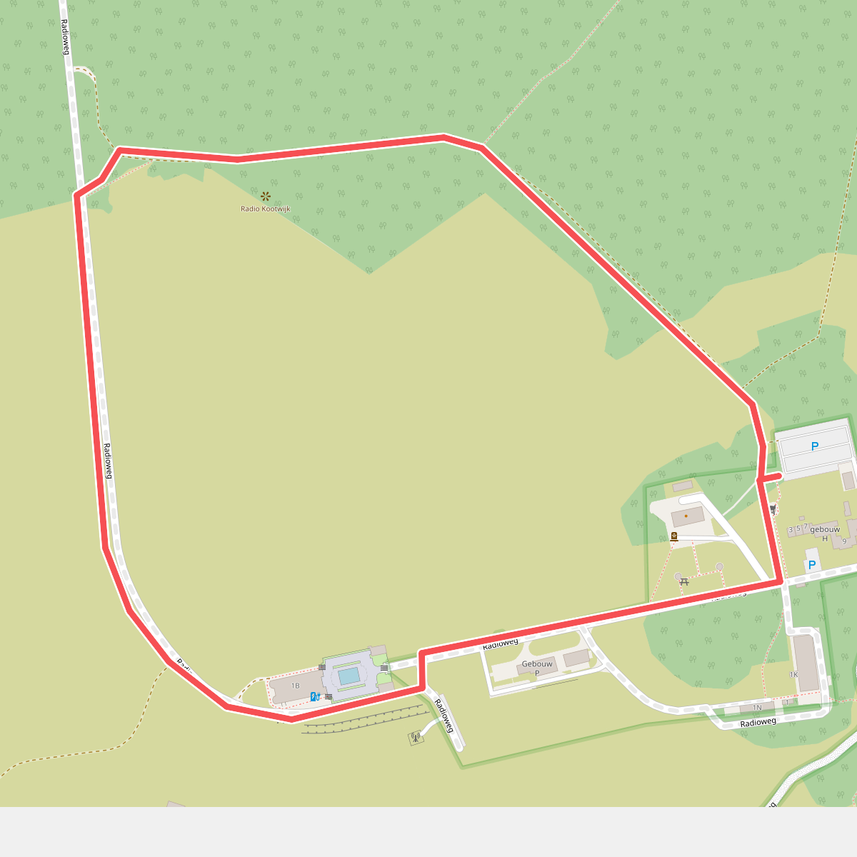 Wandelroute Radio Kootwijk