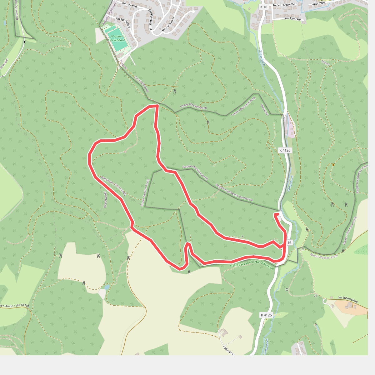 Rundwanderweg Pfaffenwald 2: Bauernwaldweg