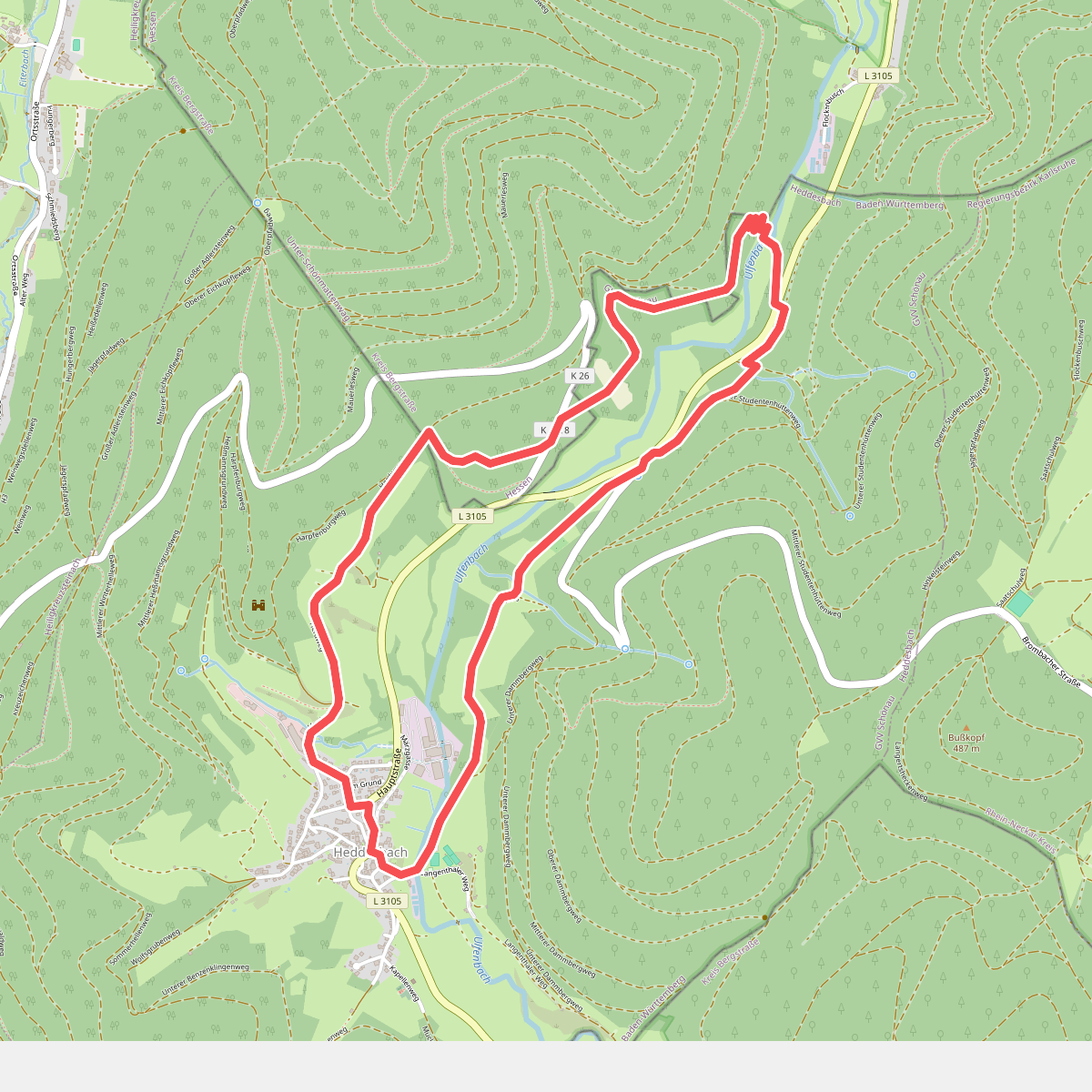 Rundwanderweg Heddesbach 6: Schlumbach-Weg