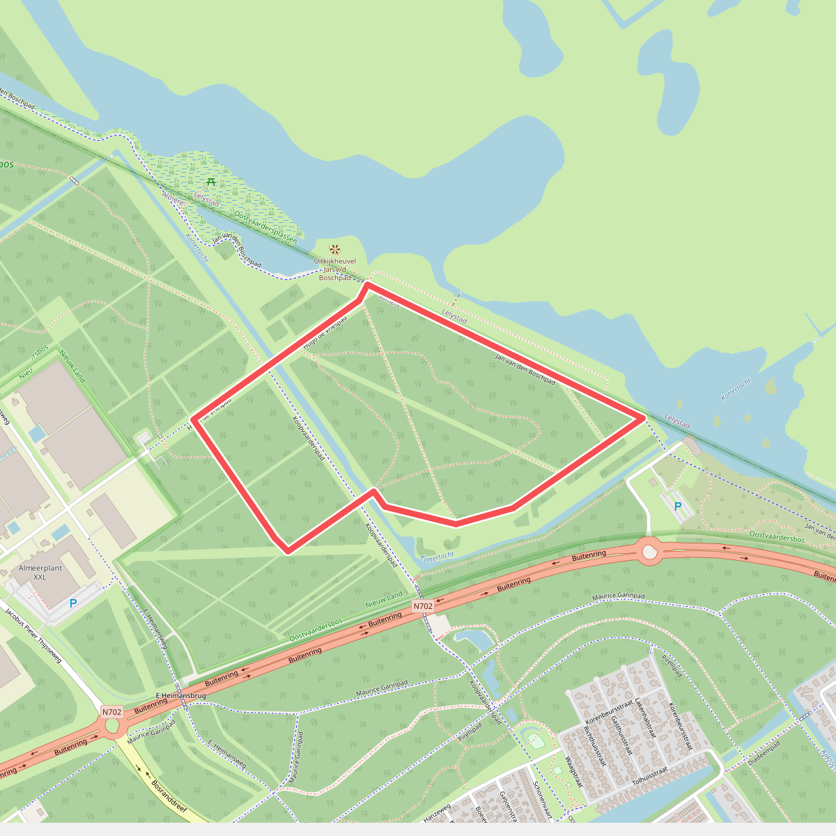 Wandelroute Uilenpad