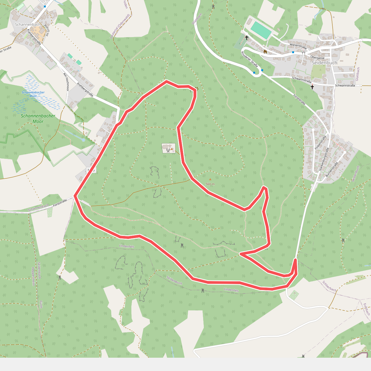Rundwanderweg Lautertal Schannenbacher Eck 4: Panoramaweg