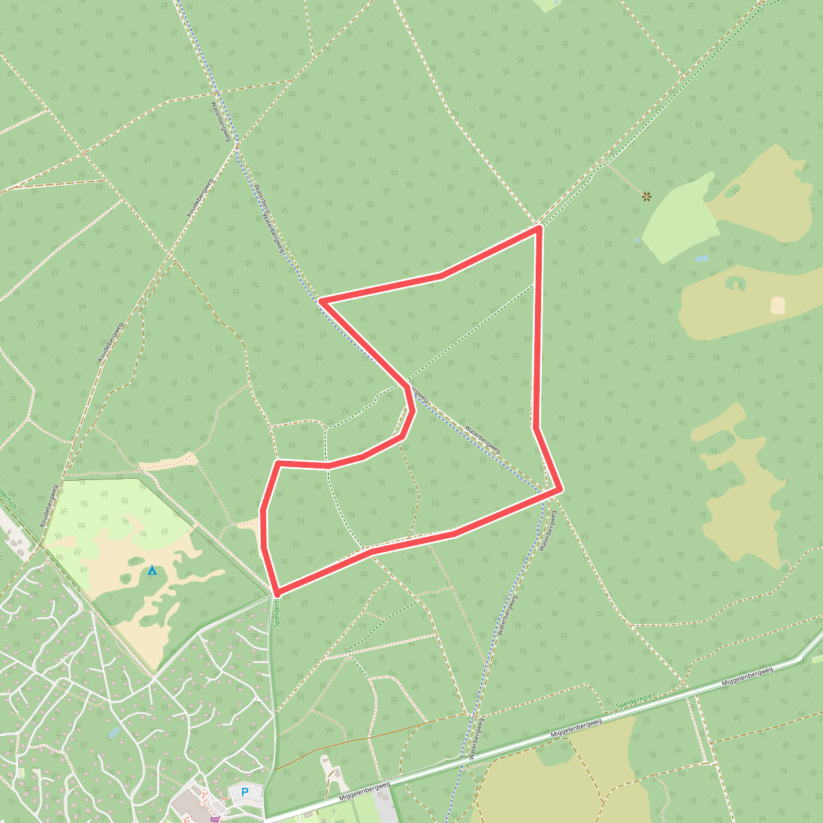 Wandelroute Miggelenberg