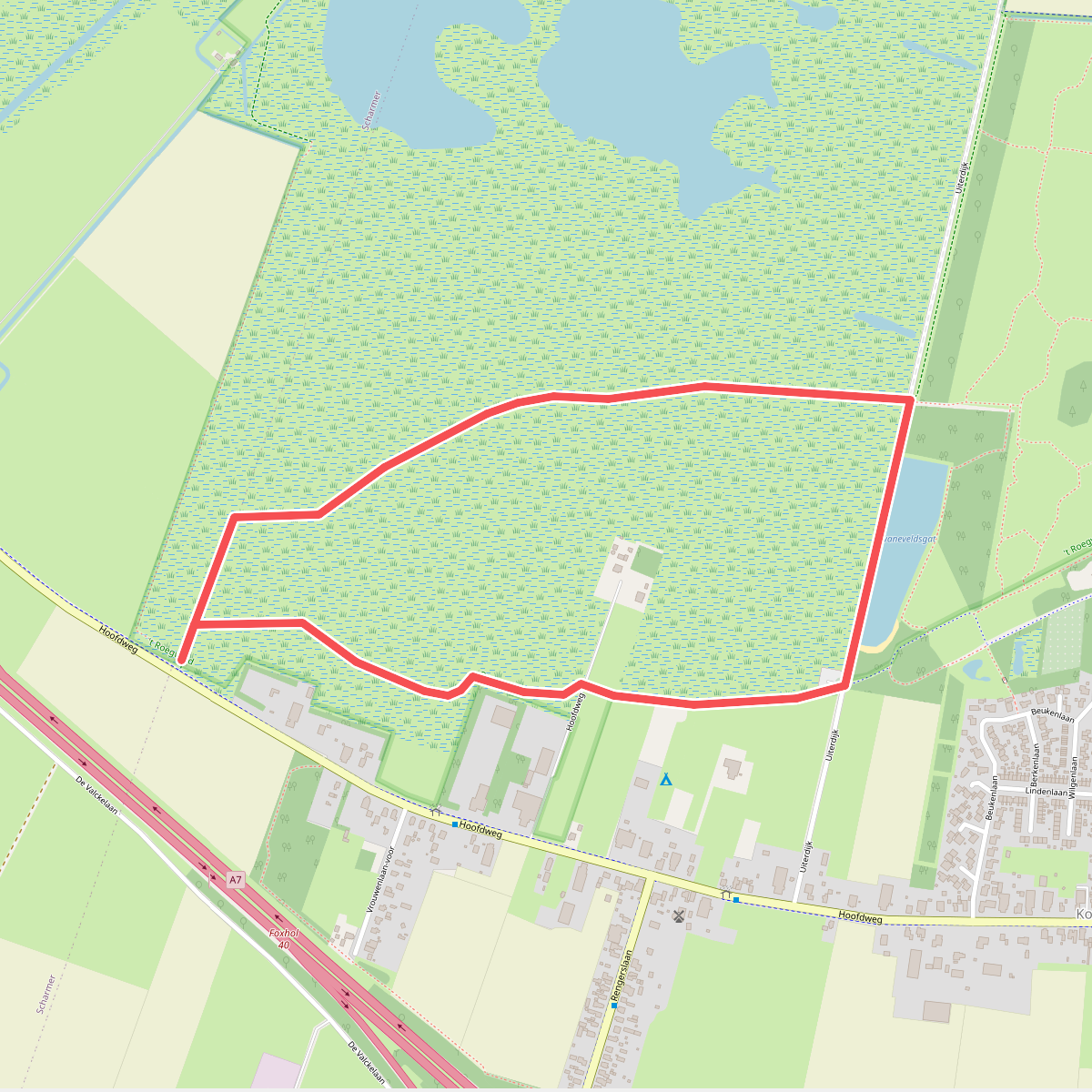 Wandelroute Westerpolder
