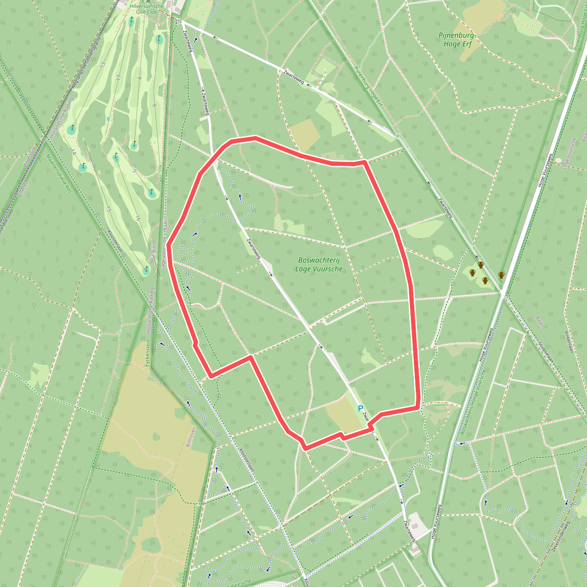 Wandelroute Beukenwoud