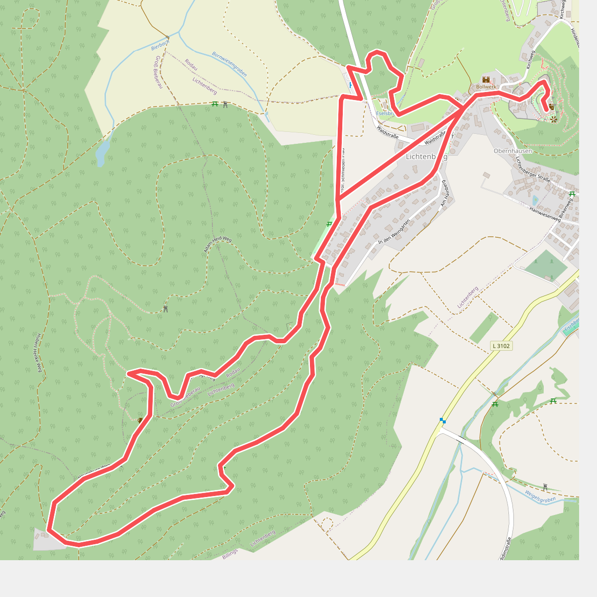 Rundwanderweg Pfad der Geschichten