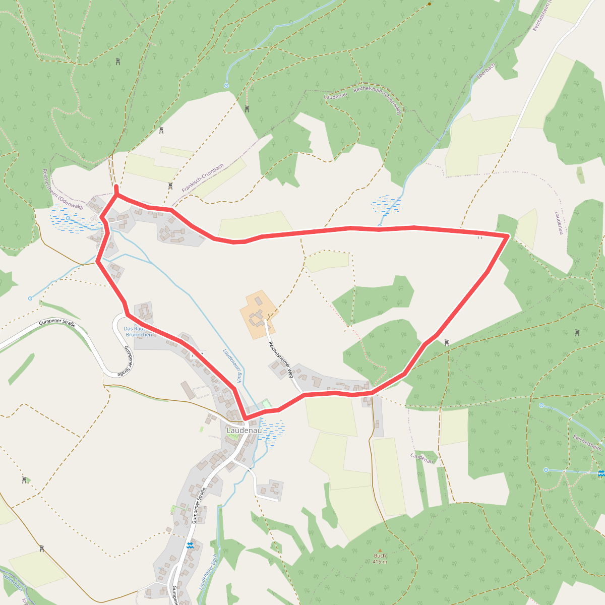 Rundwanderweg Reichelsheim Freiheit 4: Panorama-Weg