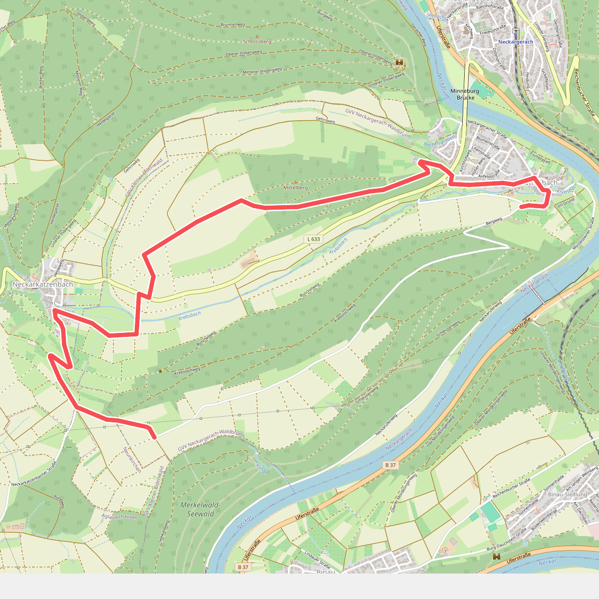 Mittelberg-Weg