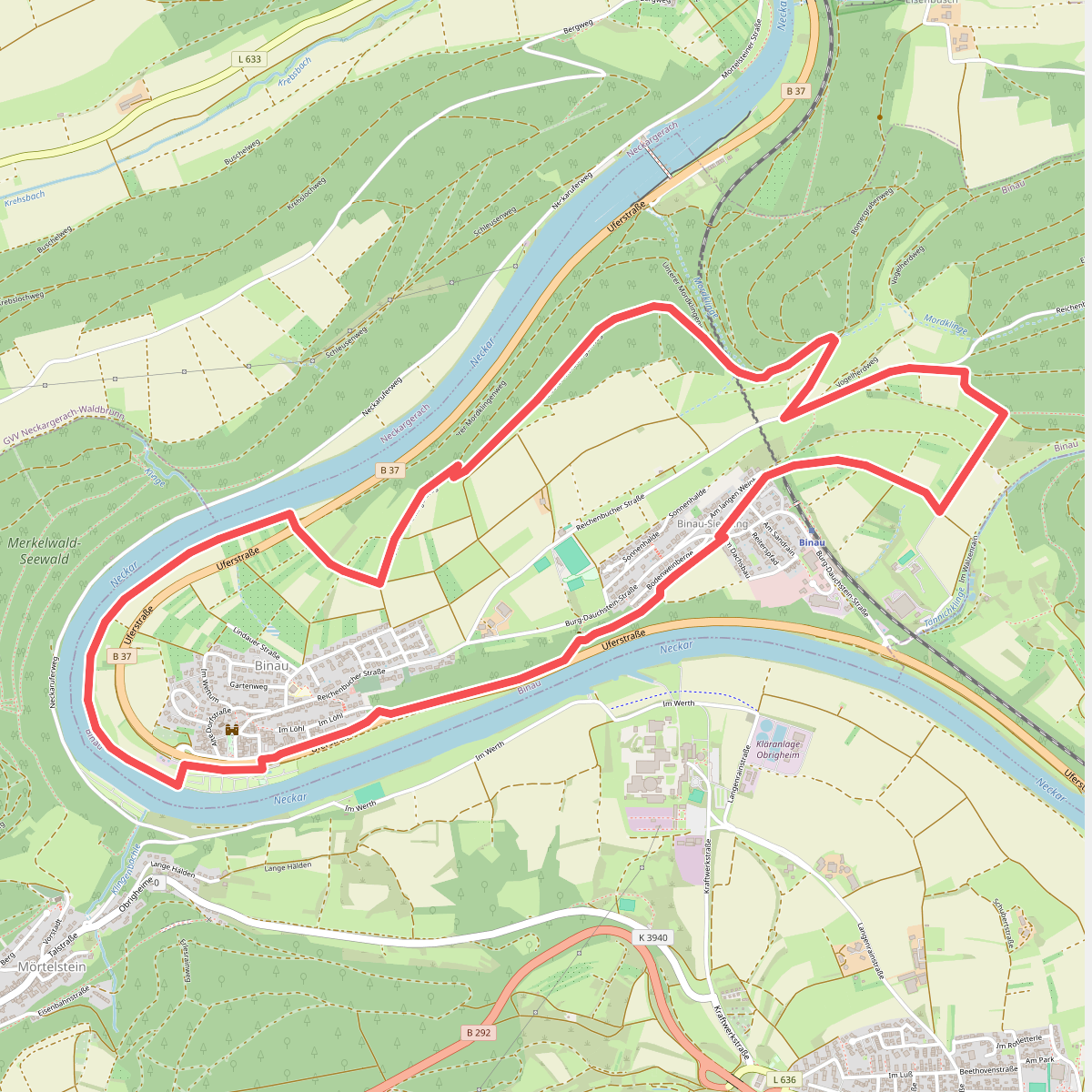Rundwanderweg Binau 1: Dauchstein-Weg