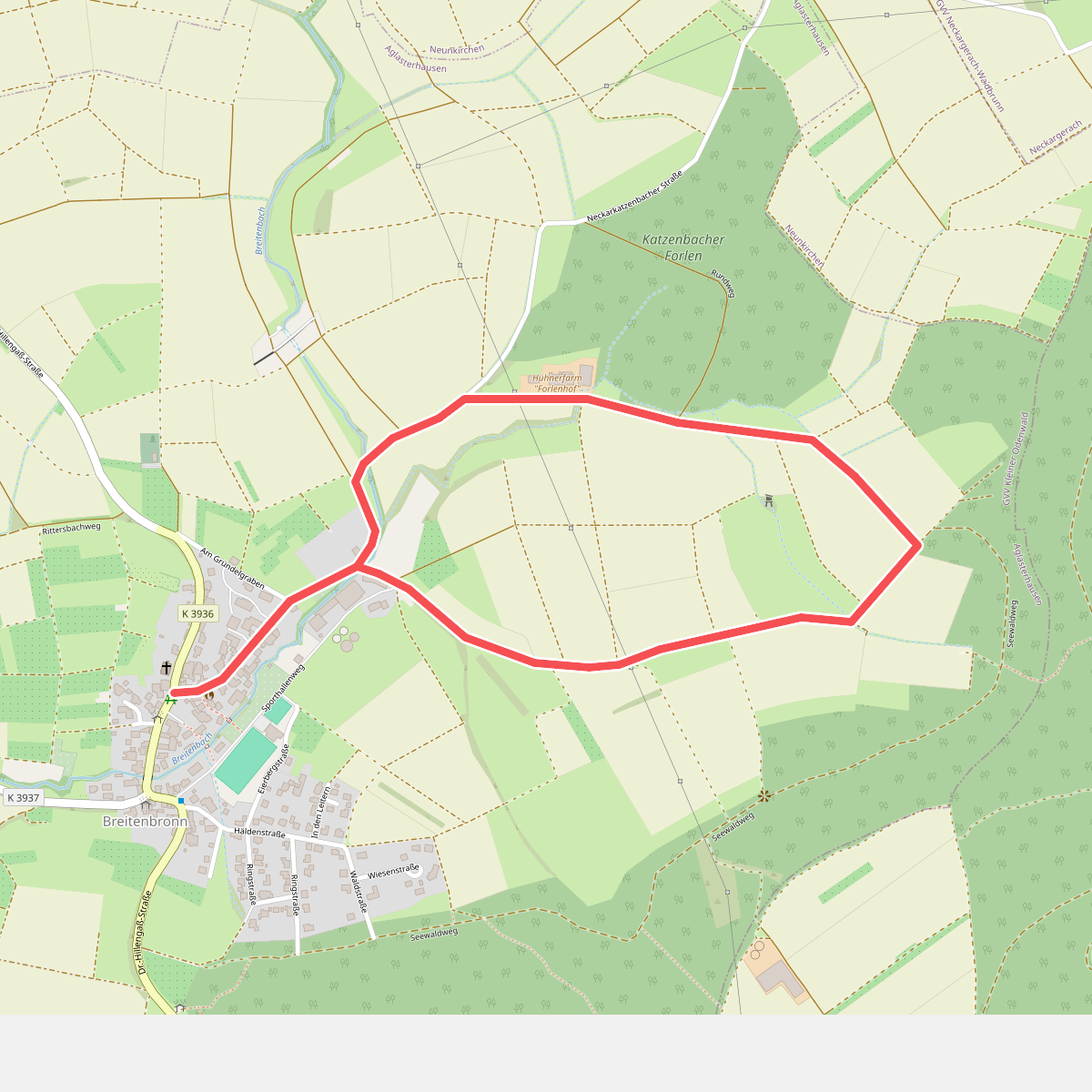 Rundwanderweg Breitenbronn 1: Hönigsberg-Weg