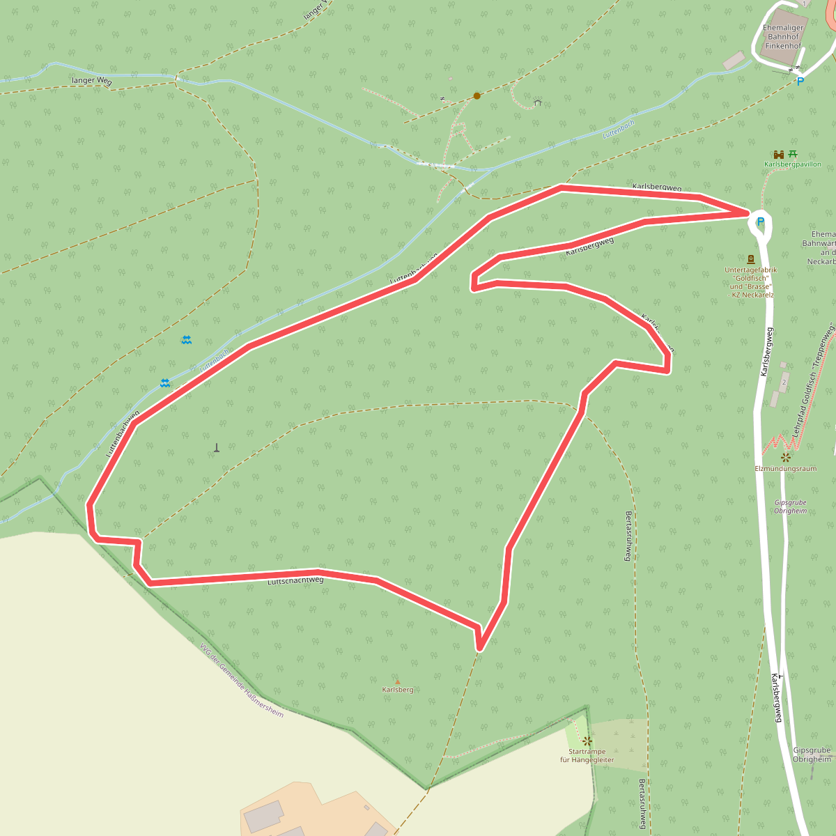 Rundwanderweg Karlsberg 1: Luttenbach-Weg