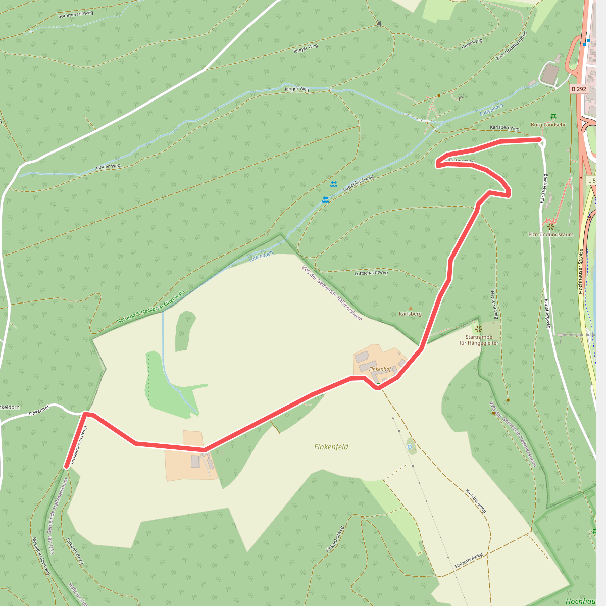 Rundwanderweg Karlsberg 2: Finkenfeld-Weg
