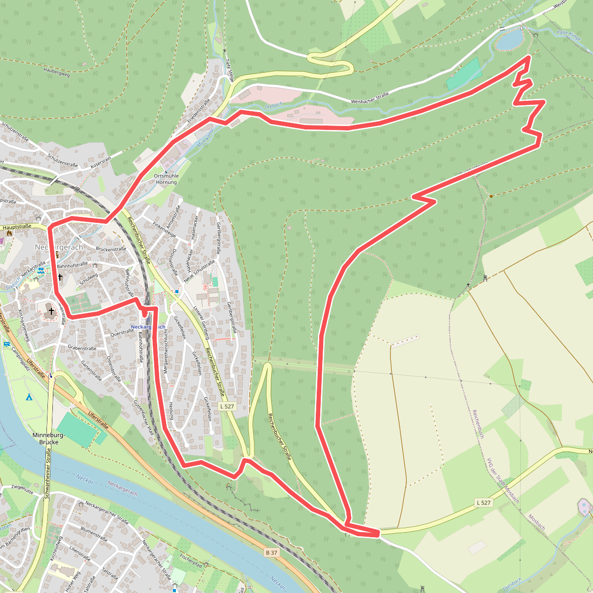 Rundwanderweg Neckargerach 4: Gertberg-Weg