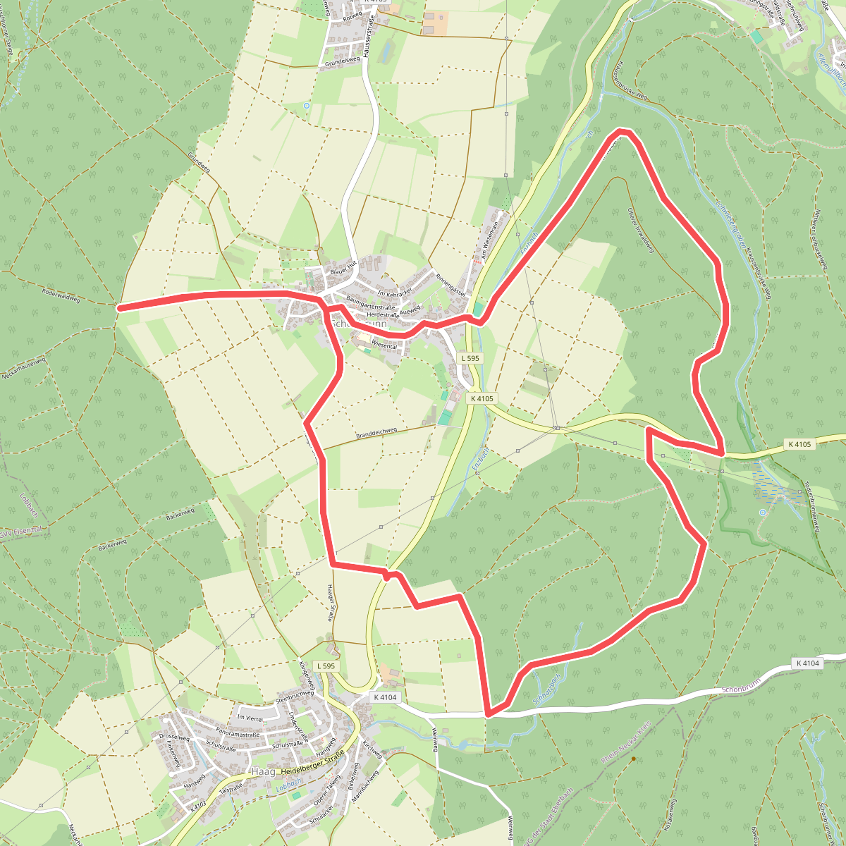 Rundwanderweg Im Höchsten 7 Irrwald-Weg