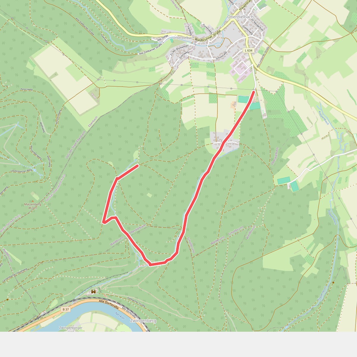 Rundwanderweg 50: Leopoldshain-Weg