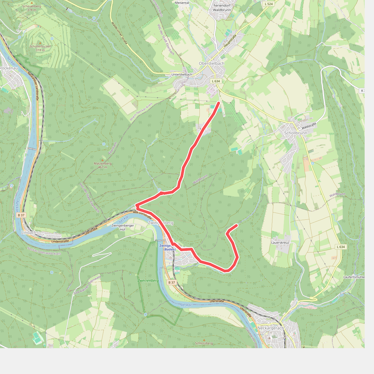 Rundwanderweg 53: Wolfsschlucht-Weg