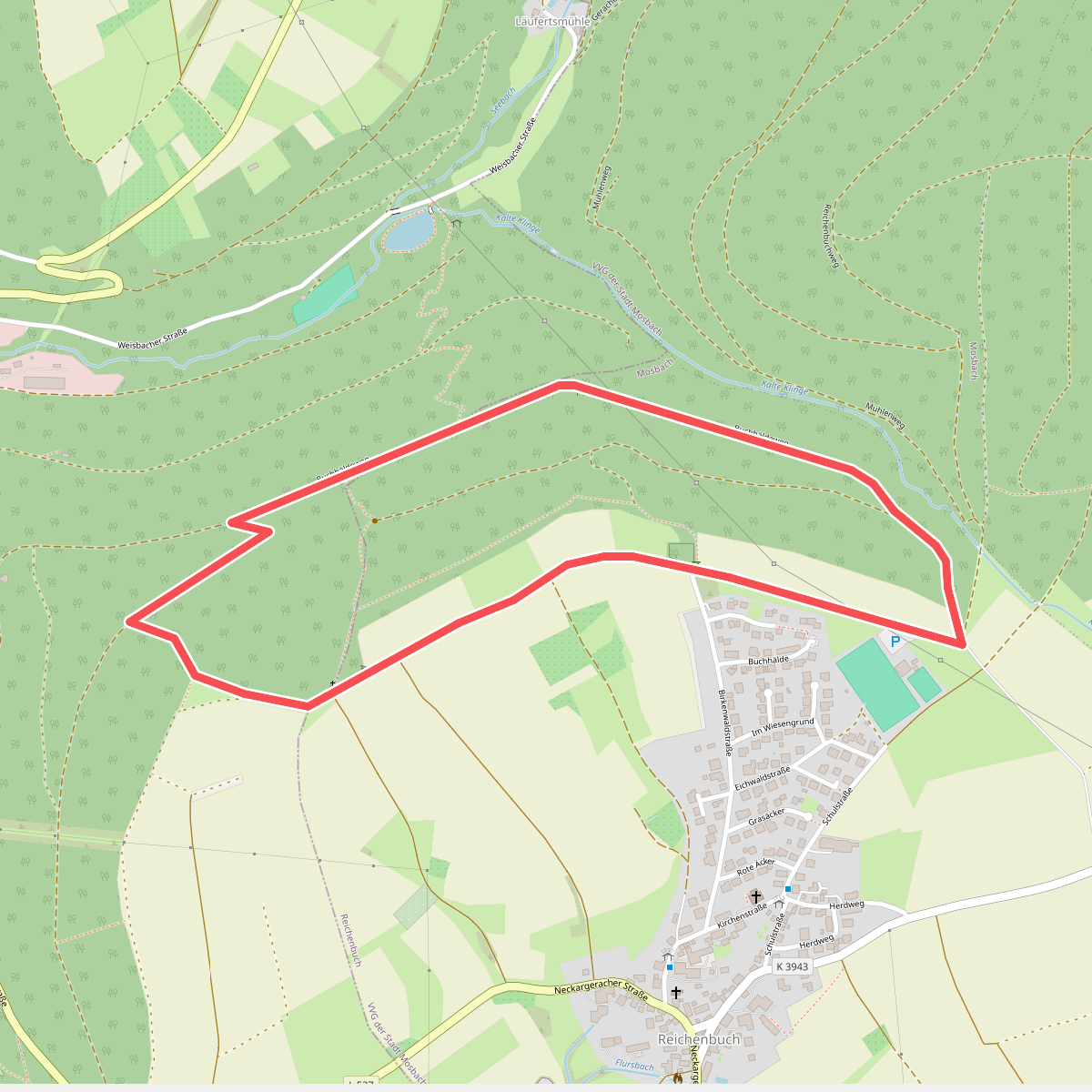 Rundwanderweg Entensee 1: Buchhälde-Weg