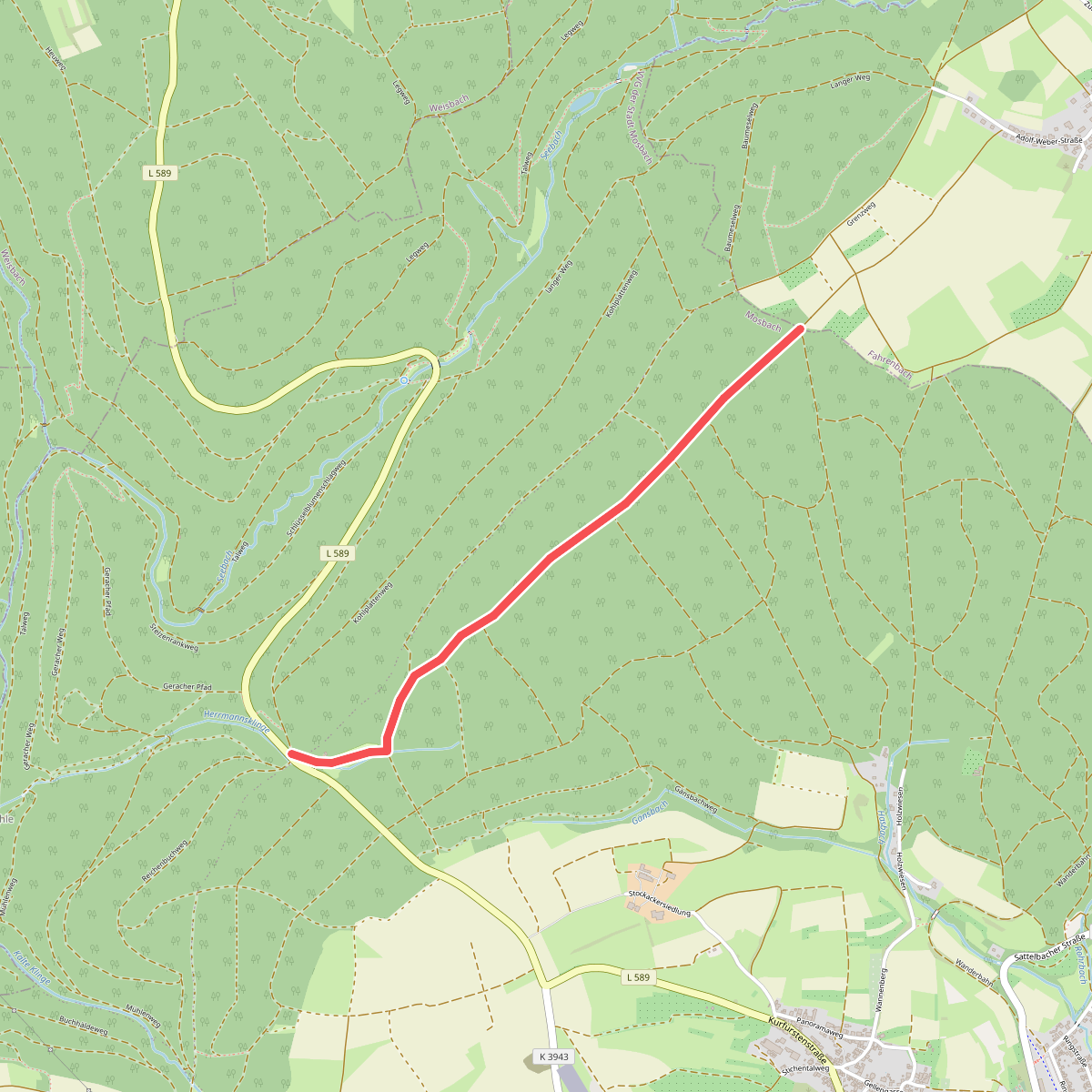 Rundwanderweg Kohlplatte 4: Kürzenberg-Weg