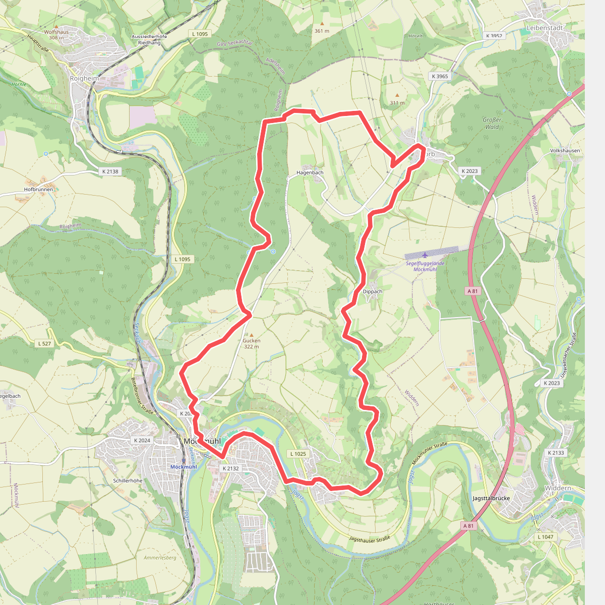 Rundwanderweg Möckmühl 8