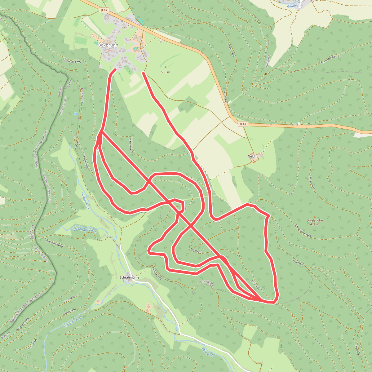 Rundwanderweg Boxbrunn 1