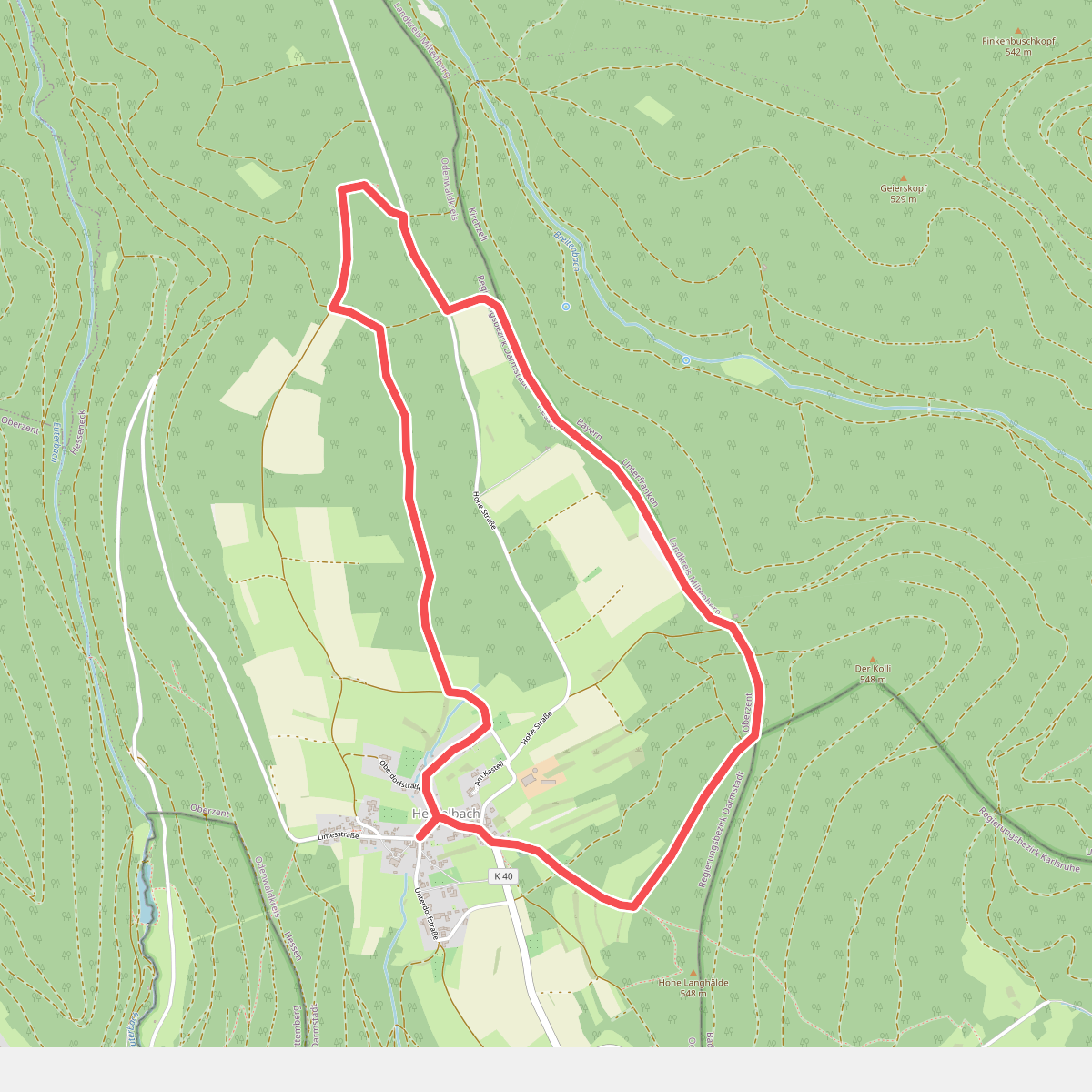 Rundwanderweg Hesseneck-Hesselbach 3: Wachturm-Weg