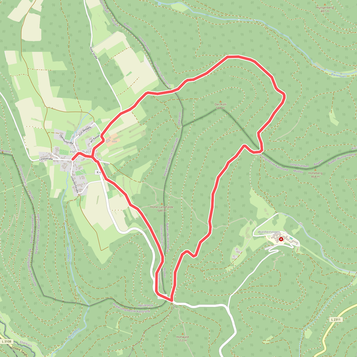 Rundwanderweg Hesseneck-Hesselbach 5