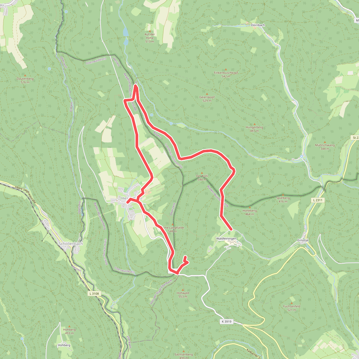 Rundwanderweg Hesseneck-Hesselbach 6