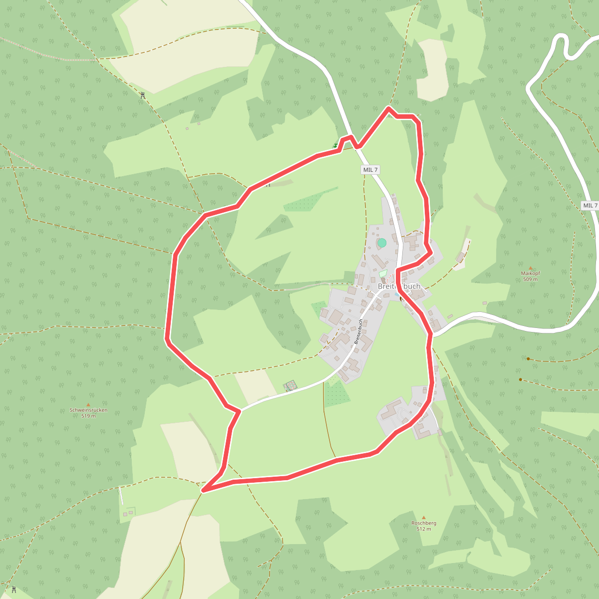 Rundwanderweg Schafgarten 3: Hainbuche-Weg
