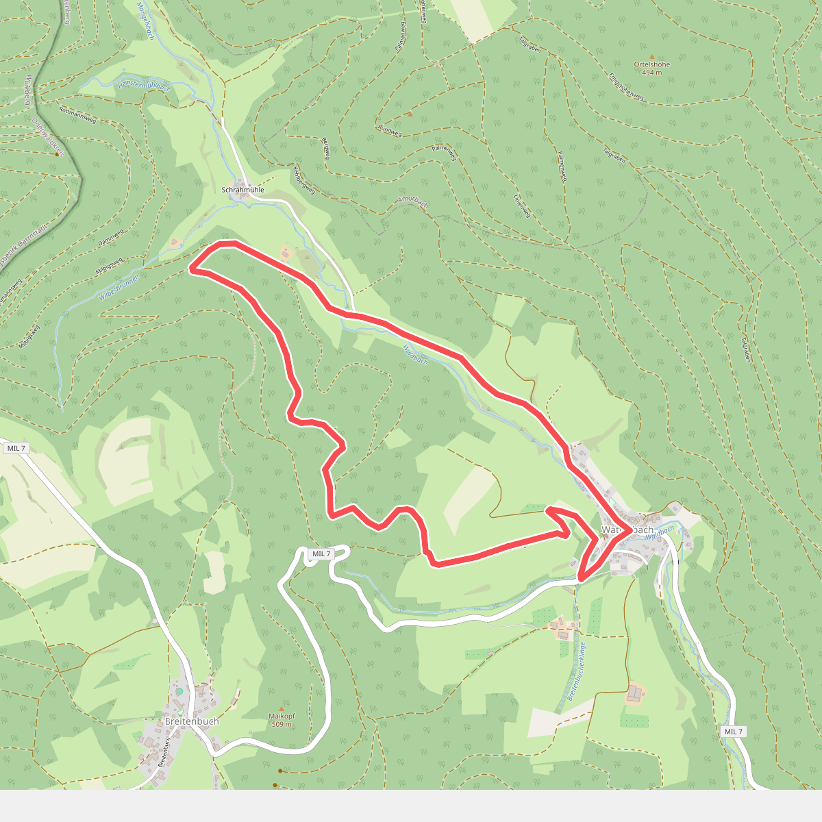 Rundwanderweg Watterbach 2