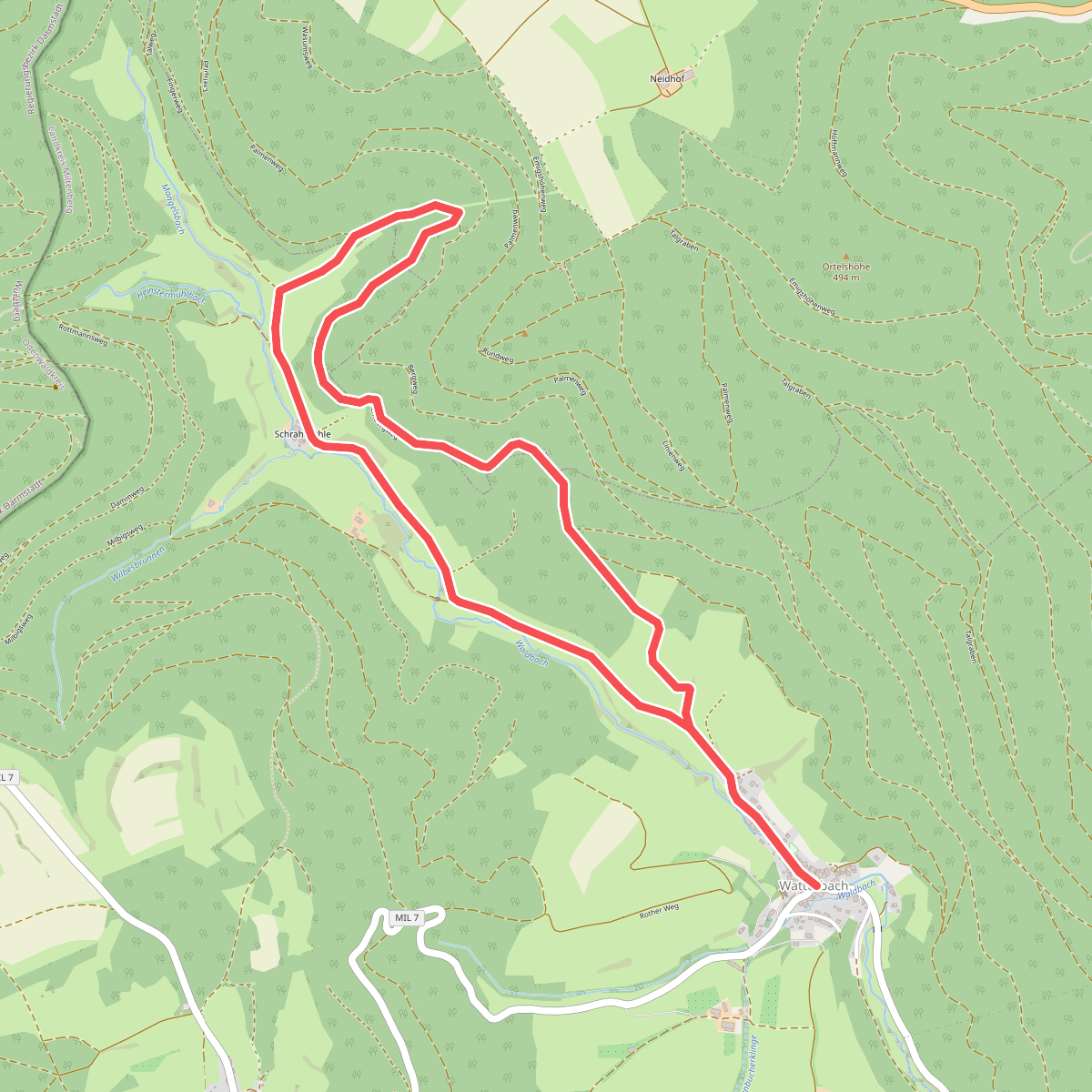 Rundwanderweg Watterbach 3