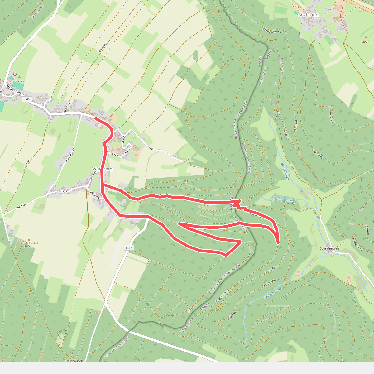 Rundwanderweg Würzberg 1