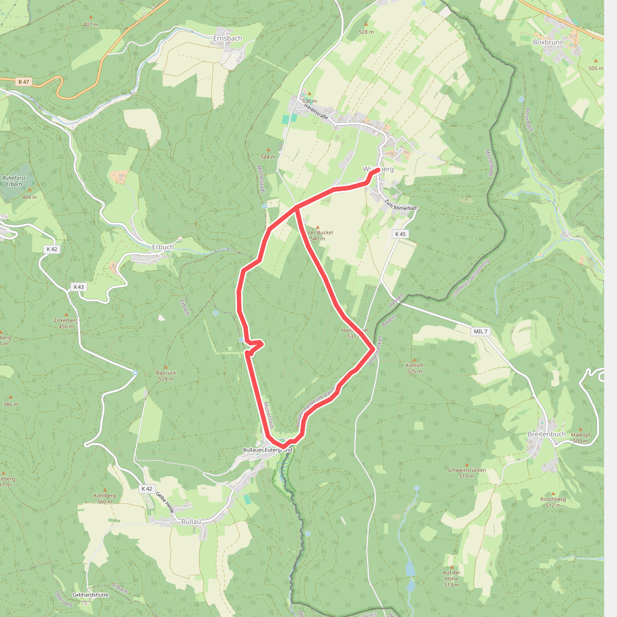 Rundwanderweg Würzberg 3