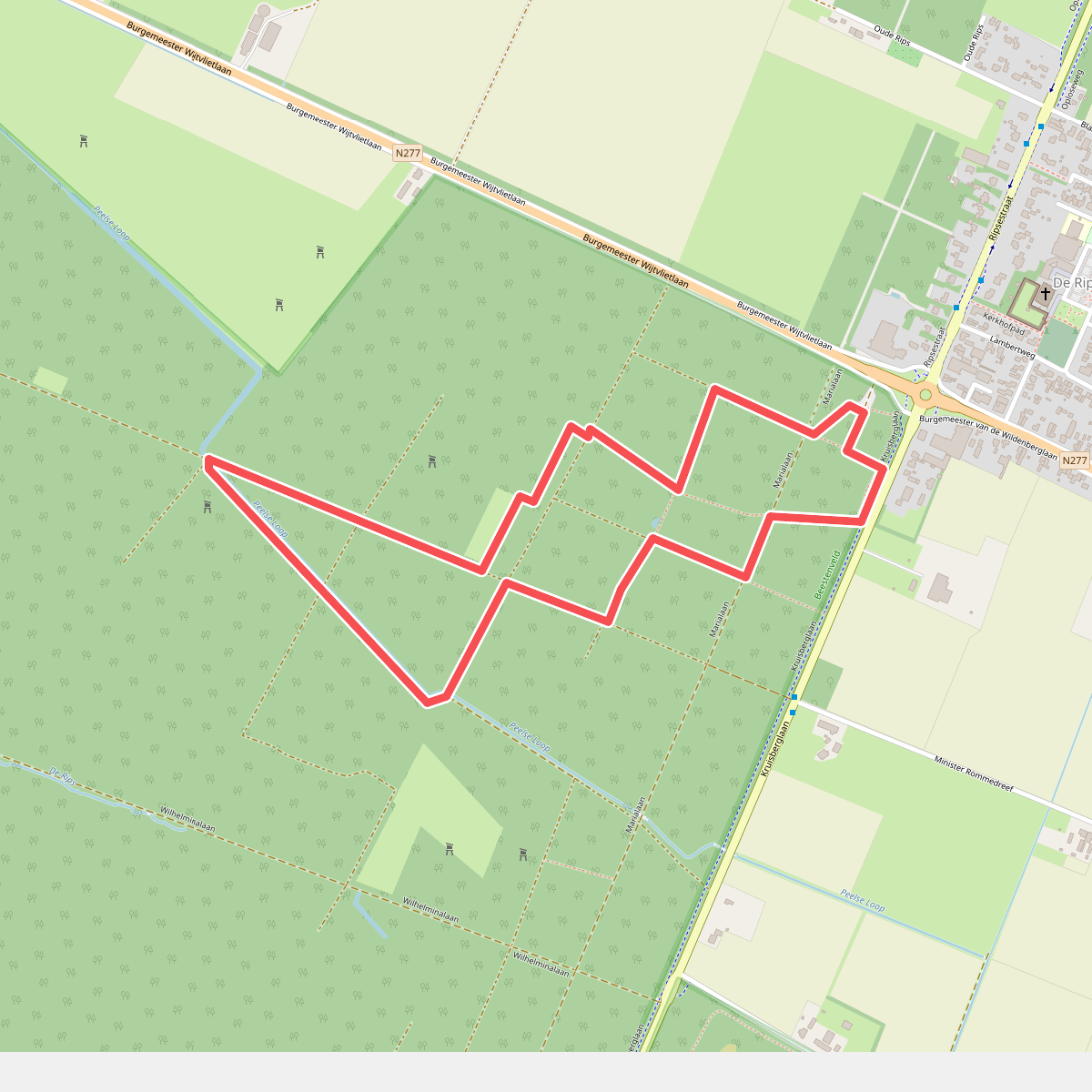 Wandelroute rondje Koordekanaal