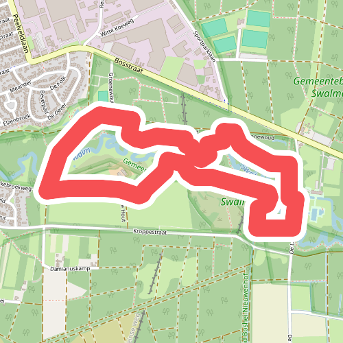 Wandelroute Groenewoud