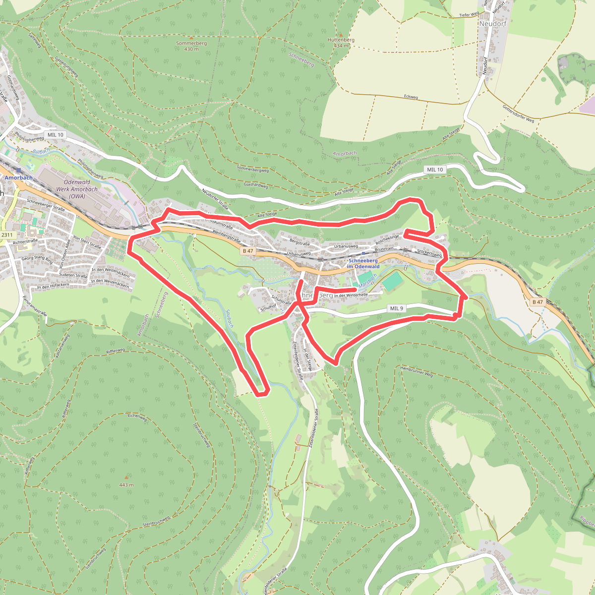 Rundwanderweg Schneeberg 1