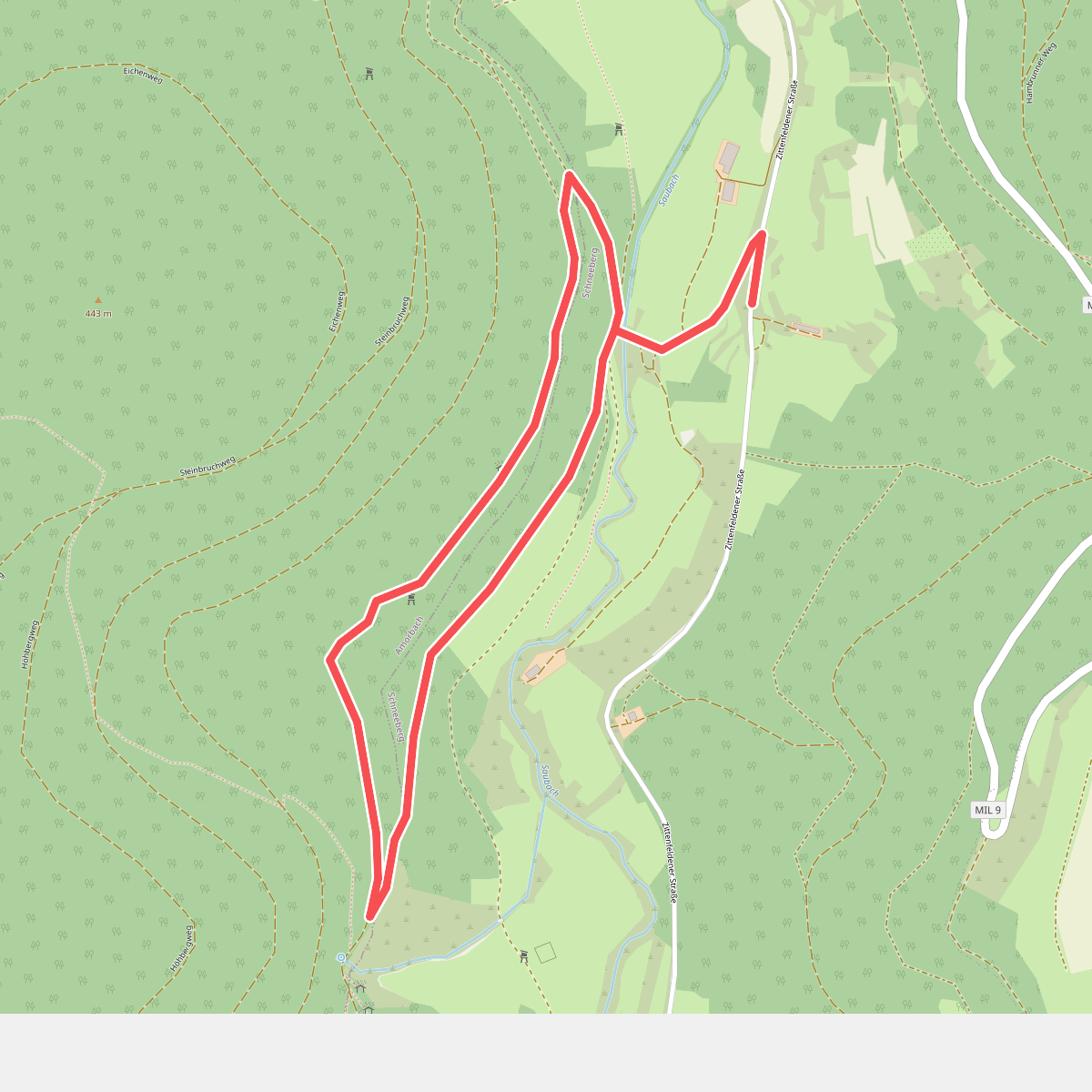 Rundwanderweg Schneeberg Morretal 1: Scheerer-Weg