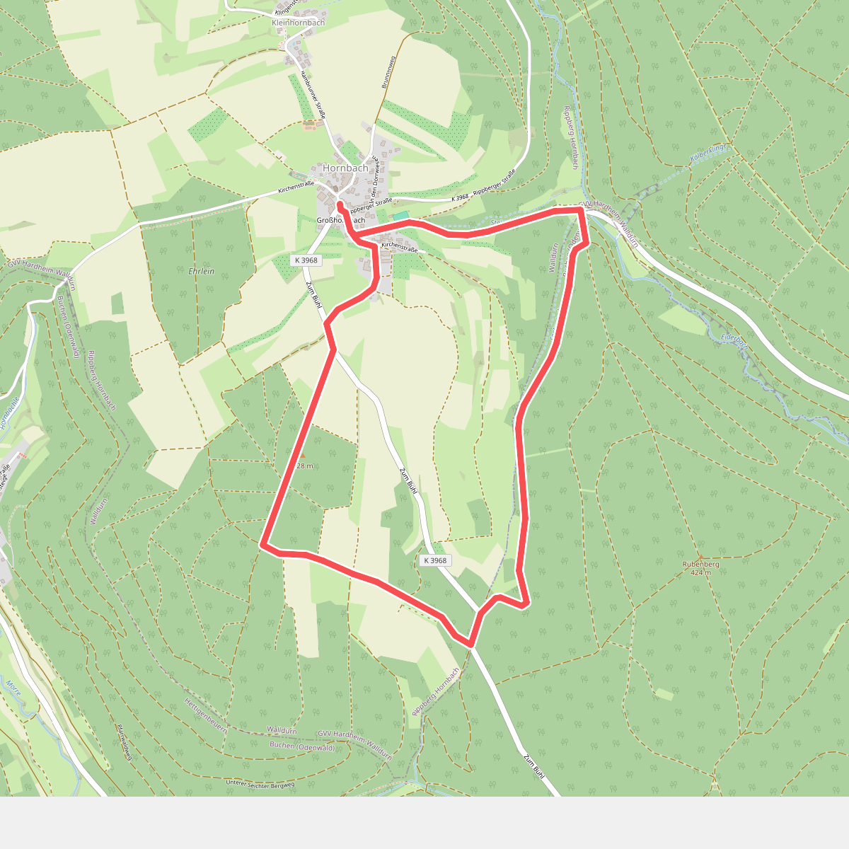 Rundwanderweg Hornbach 2: Rübenberg-Weg