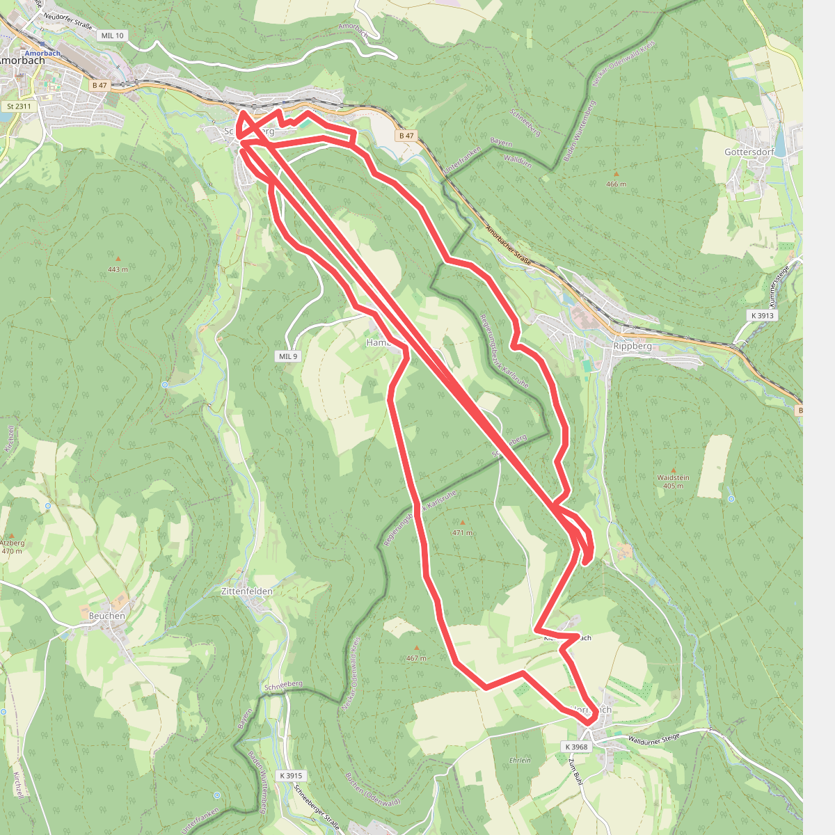 Rundwanderweg Schneeberg 4: Schneeberg-Weg