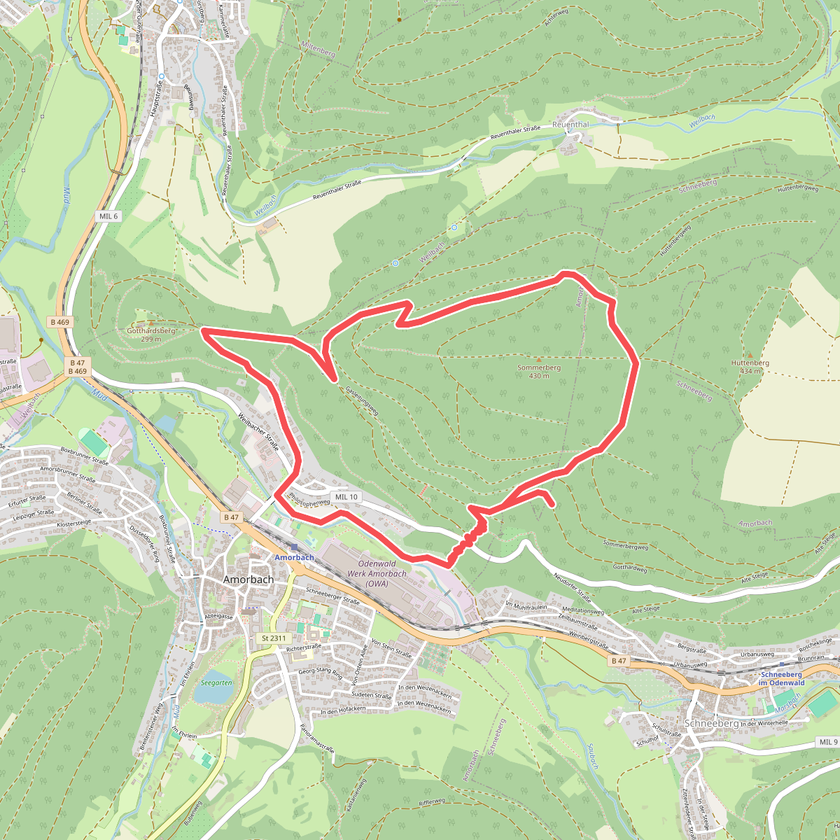 Rundwanderweg Amorbach 2