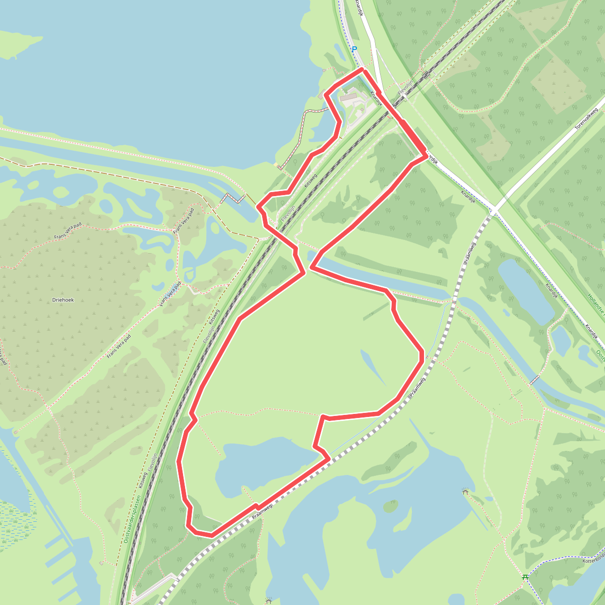 Wandelroute Moeraspad