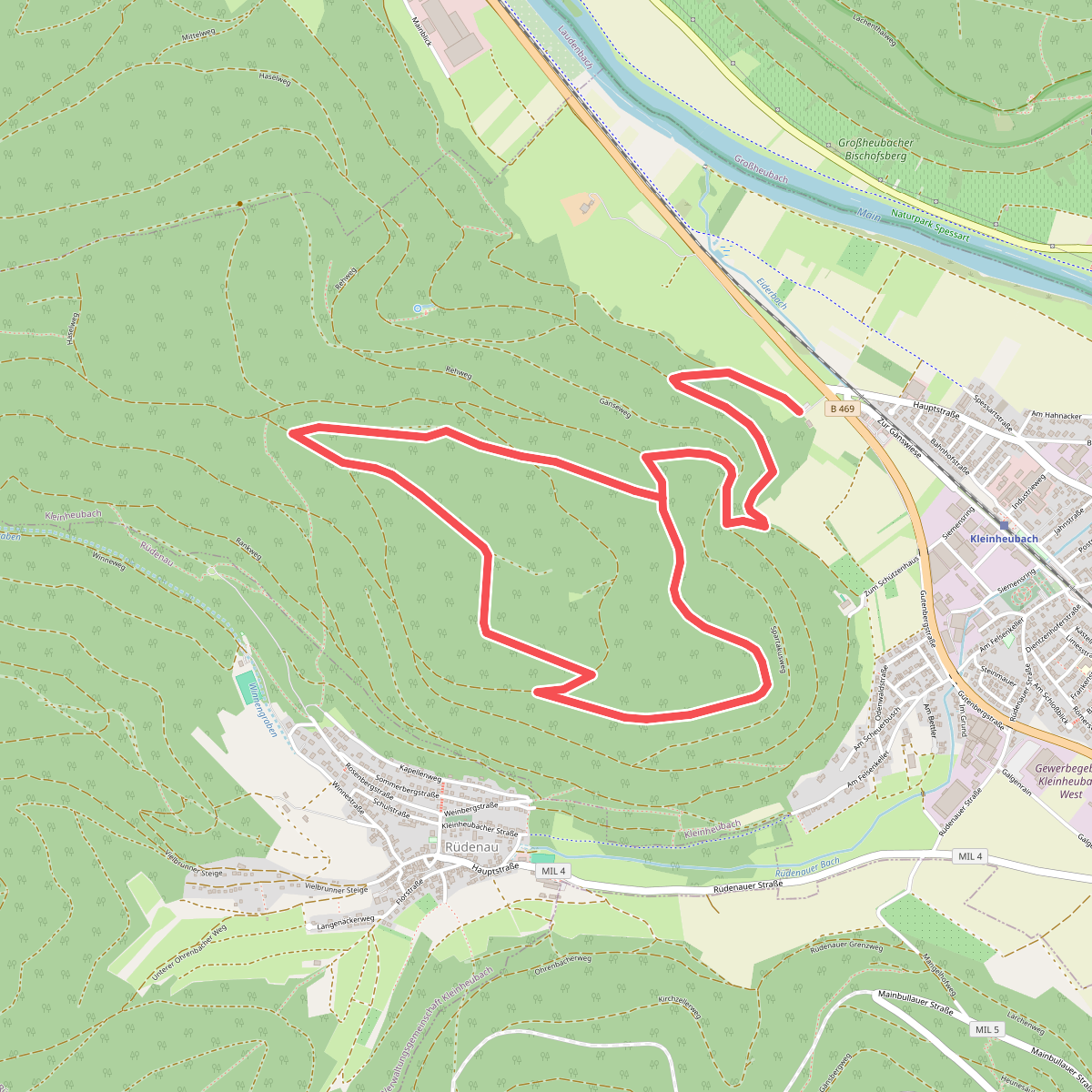 Rundwanderweg Kleinheubach Galgen 3: Steingemürbweg