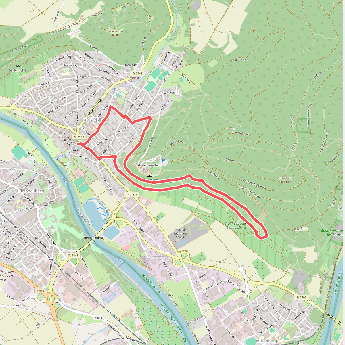 Großheubach Rundwanderweg 1