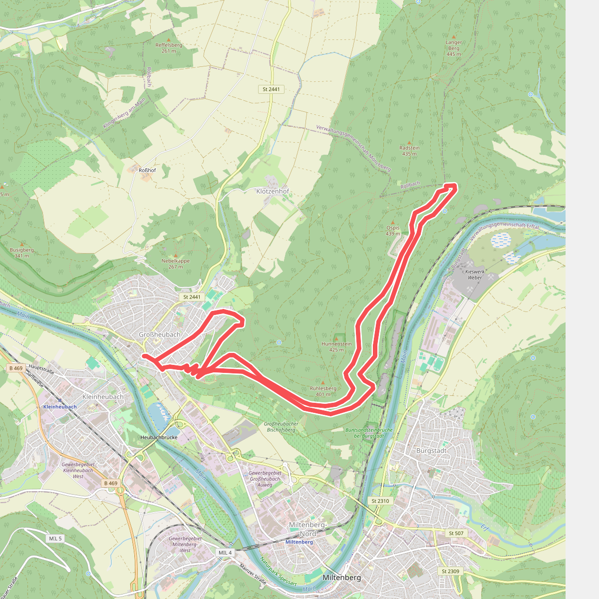 Großheubach Rundwanderweg 2