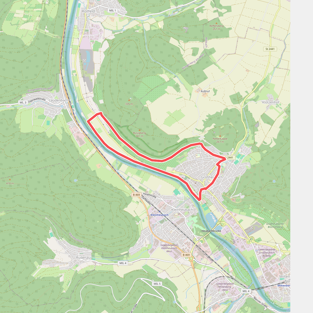 Großheubach Rundwanderweg 8