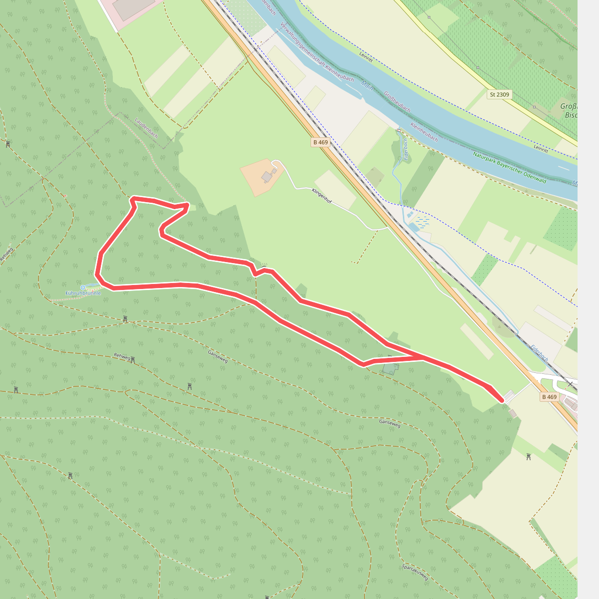 Rundwanderweg Kleinheubach Galgen 1: Galgenweg
