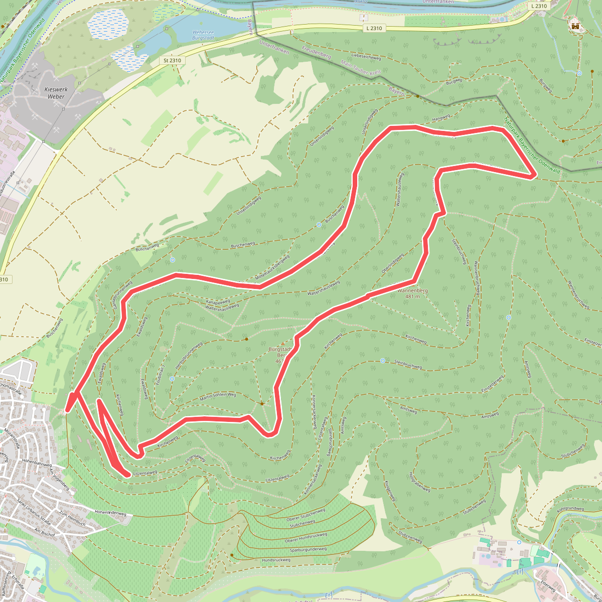 Nordic Walking Bürgstadt, PP Stutz Nr. 3