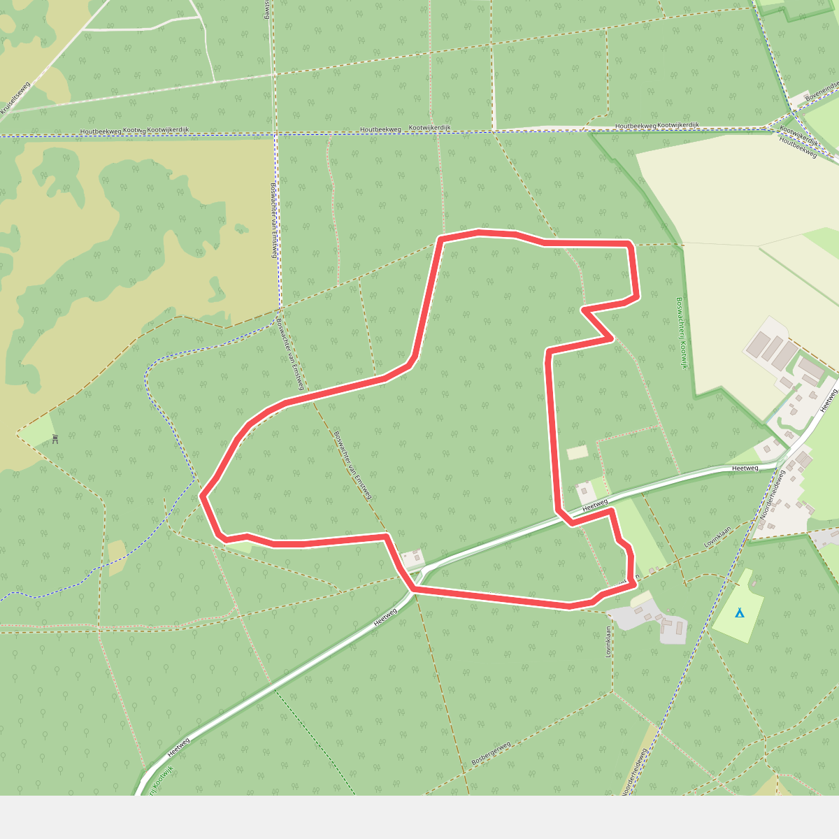 Wandelroute Vogelenzang