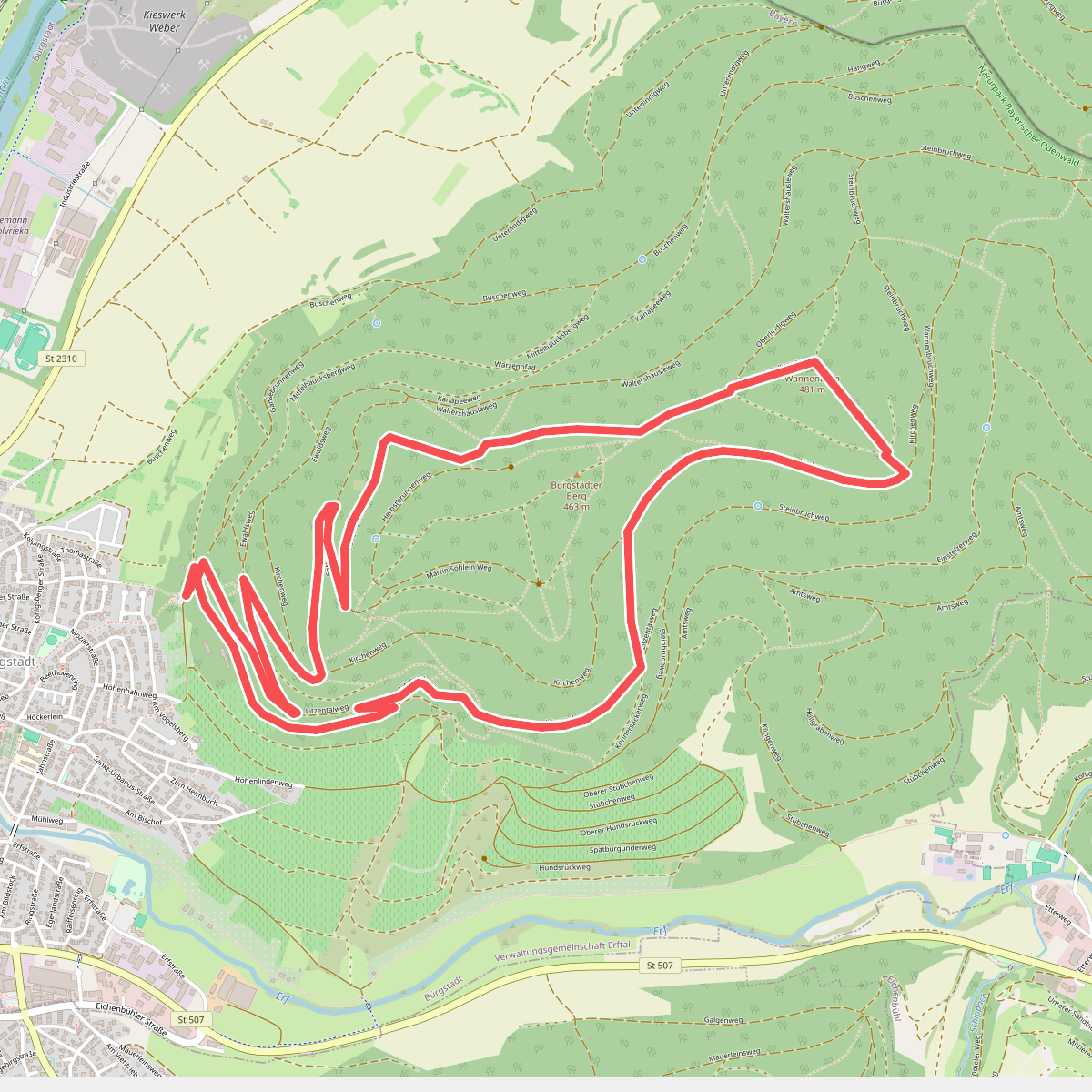 Nordic Walking Bürgstadt, PP Stutz Nr. 5