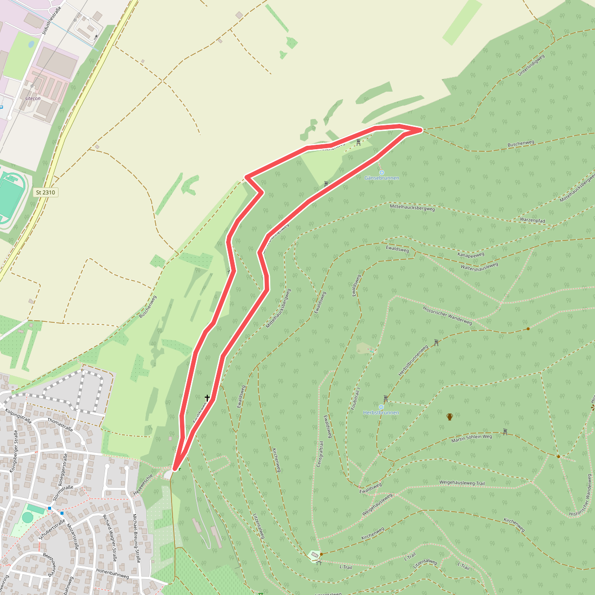 Nordic Walking Bürgstadt, PP Stutz Nr. 6